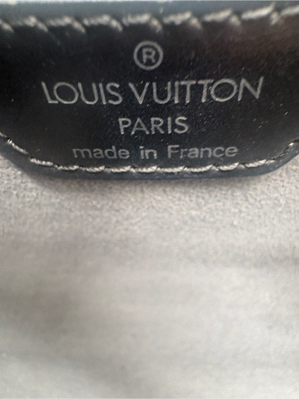Louis Vuitton Epi Papillon 30 Black Noir Barrel Bag VI1021 France Vintage - Picture 10 of 13